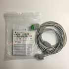 REF 2106309-002 GE EKG-Stammkabel 3-Ld-Draht Integrierter Greifer Anschlusskabel IEC 3,6 m 12 Fuß